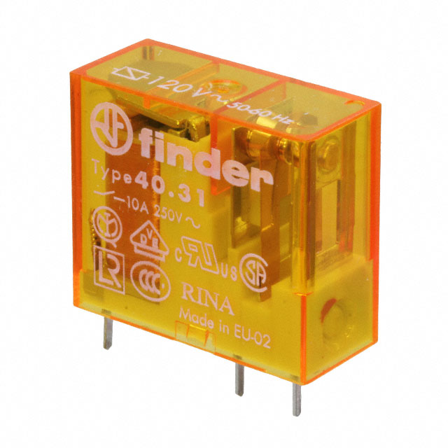 40.31.8.120.0000 Finder Relays, Inc.  Power Relays Over 2 Amps